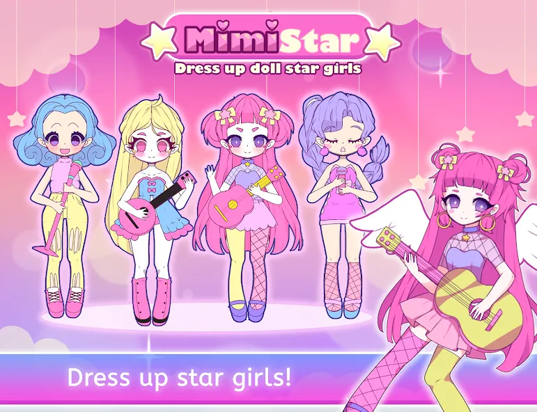 Mimistar dress up chibi doll (Министар) [МОД Много денег] Screenshot 1