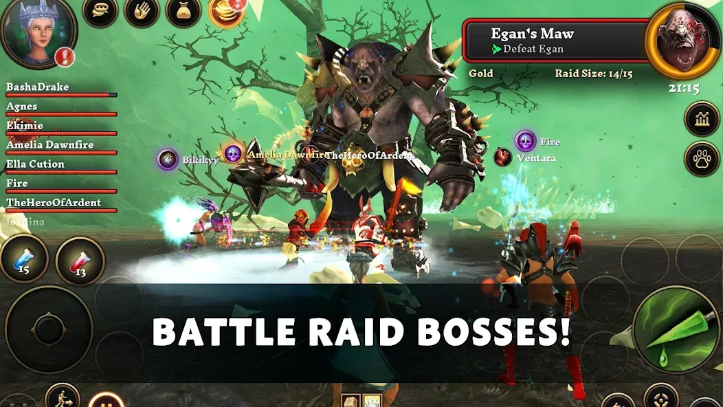 Villagers & Heroes - MMO RPG [МОД Много монет] Screenshot 1