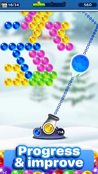 Bubble Pop Games: Shooter Cash [МОД Меню] Screenshot 2