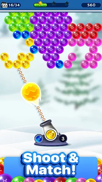 Bubble Pop Games: Shooter Cash [МОД Меню] Screenshot 3