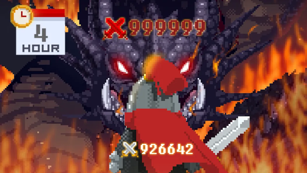 Retro Hero Mr Kim : Idle RPG [МОД Бесконечные деньги] Screenshot 3