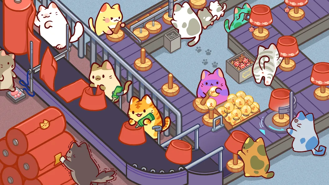 Kitty Cat Tycoon (Китти Кэт Тайкун) [МОД Menu] Screenshot 2