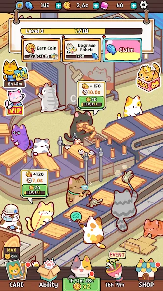 Kitty Cat Tycoon (Китти Кэт Тайкун) [МОД Menu] Screenshot 5