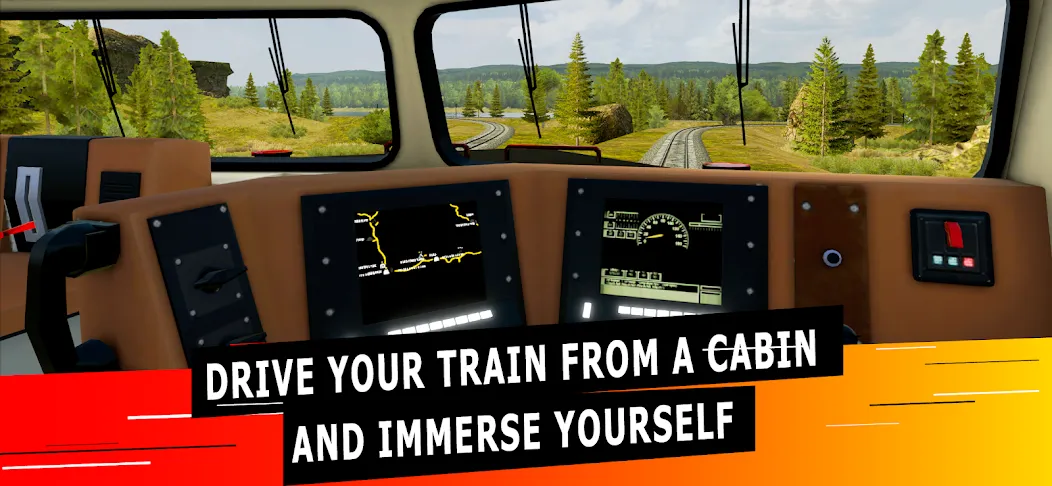 Train Simulator PRO USA (Трейн Симулятор ПРО США) [МОД Mega Pack] Screenshot 4