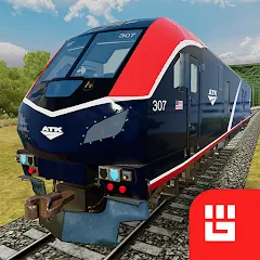 Взлом Train Simulator PRO USA (Трейн Симулятор ПРО США)  [МОД Mega Pack]