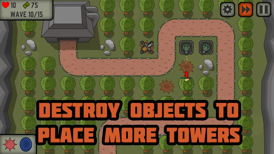Tactical War: Tower Defense [МОД Unlimited Money] Screenshot 4