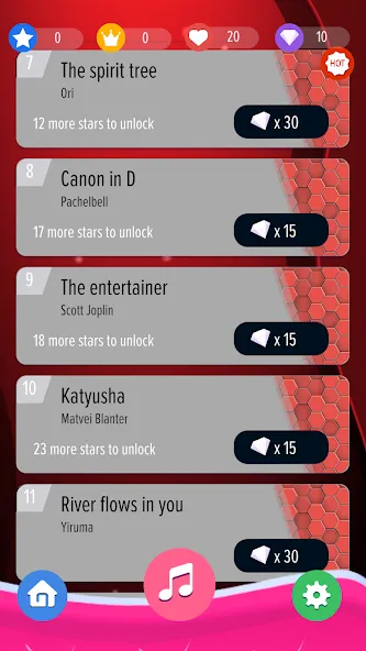 Piano Noir Ladybug Tiles 2 (Пианино Нуар Картинки С кожанкой Жук 2) [МОД Бесконечные монеты] Screenshot 3