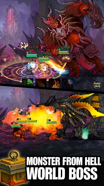 Infinity Heroes : Idle RPG (Инфинити Герои) [МОД Меню] Screenshot 3