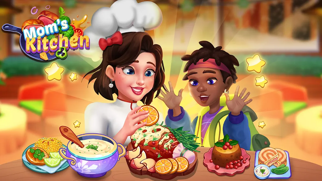 Mom's Kitchen : Cooking Games [МОД Много денег] Screenshot 1