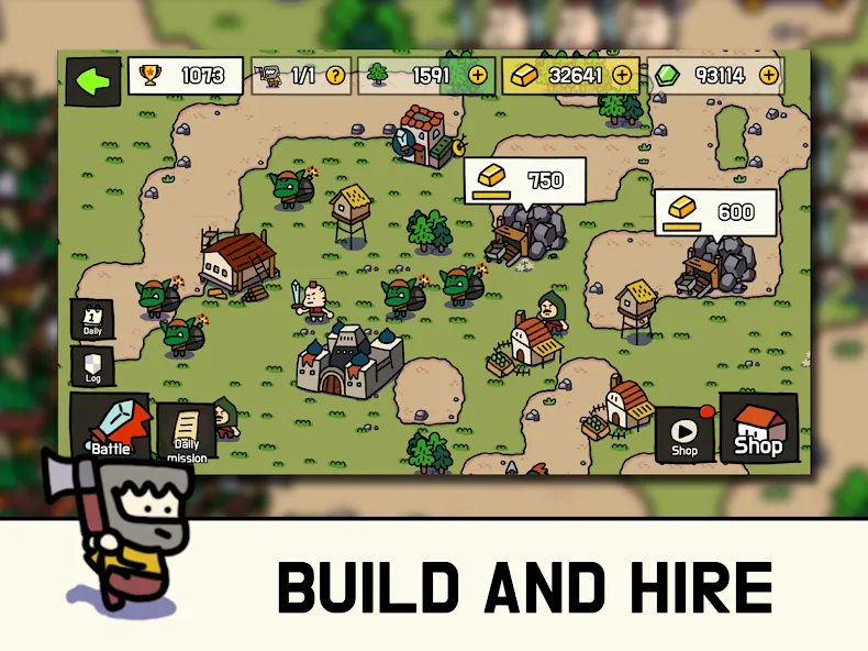 Cartoon Craft (КАРТУН КРАФТ) [МОД Много монет] Screenshot 2