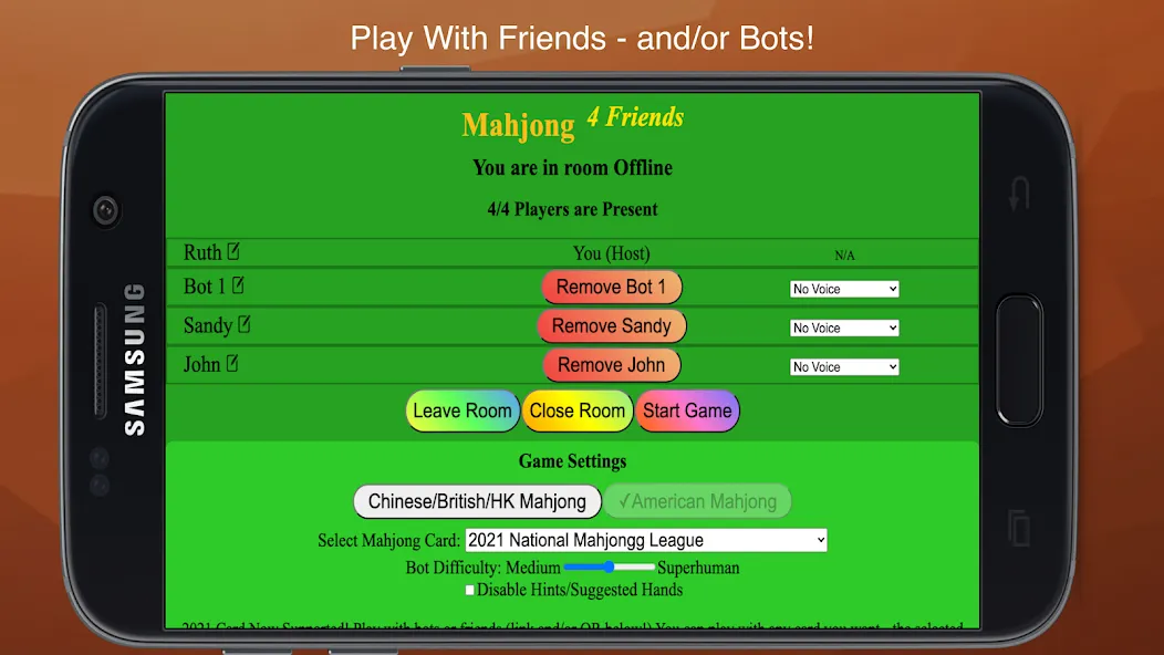 Mahjong 4 Friends (Маджонг 4 Друзей) [МОД Бесконечные монеты] Screenshot 2