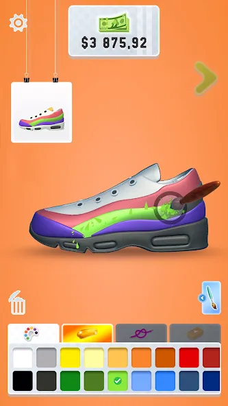 Sneaker Art! - Coloring Games [МОД Меню] Screenshot 3