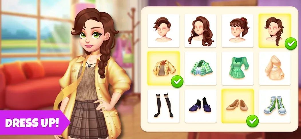 Makeover Blast: Dressup Salon (Мейковер Бласт) [МОД Много денег] Screenshot 3