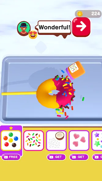 Chocolaterie! [МОД Много монет] Screenshot 3
