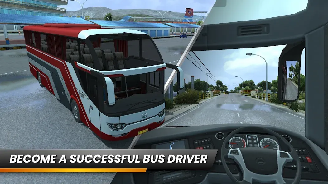 Bus Simulator Indonesia (Бус Симулятор Индонезия) [МОД Все открыто] Screenshot 1