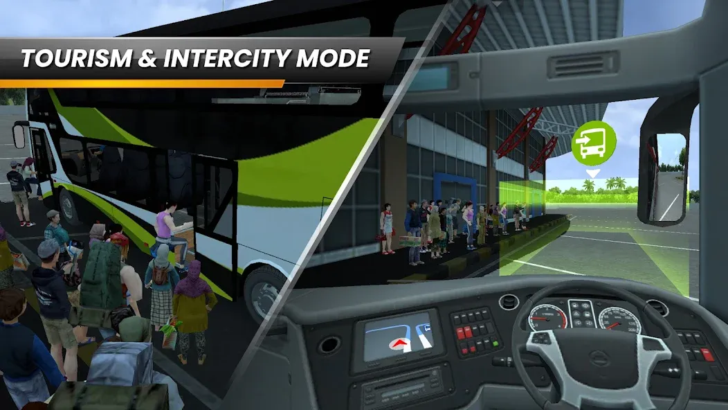Bus Simulator Indonesia (Бус Симулятор Индонезия) [МОД Все открыто] Screenshot 4