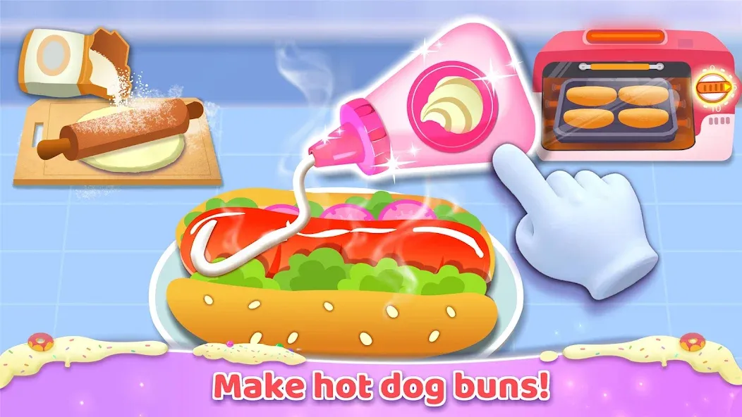 Little Panda: Sweet Bakery [МОД Все открыто] Screenshot 4