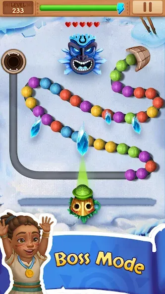 Island Adventure Jungle Blast (Марбл Пазл) [МОД Бесконечные деньги] Screenshot 2