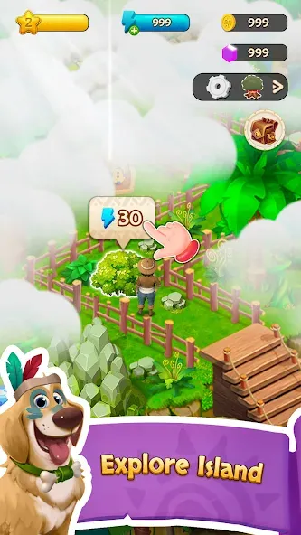 Island Adventure Jungle Blast (Марбл Пазл) [МОД Бесконечные деньги] Screenshot 4