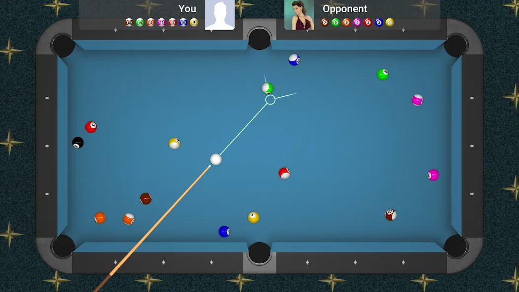 Pool Online - 8 Ball, 9 Ball (Пул Онлайн) [МОД Бесконечные монеты] Screenshot 1