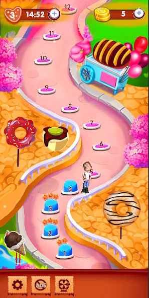 Candy Blast : candy love (Кэнди Бласт) [МОД Меню] Screenshot 4