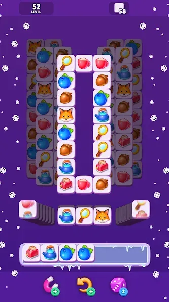 Tile Match - Matching Game (Тайл Матч) [МОД Бесконечные деньги] Screenshot 2