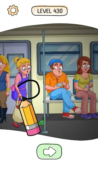 Draw Puzzle: Tricky Brain Test (Дроу Пазл) [МОД Menu] Screenshot 1