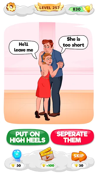 Help Me: Tricky Brain Puzzles (Хелп Ми) [МОД Много денег] Screenshot 1