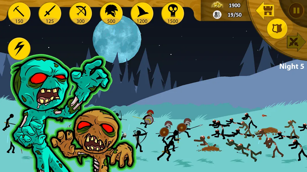 Stick War: Legacy (Стик Вар) [МОД Menu] Screenshot 2
