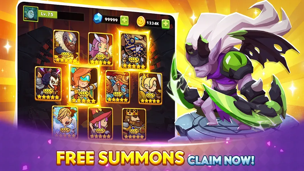 Max Heroes : Casual Idle RPG (Макс Герои) [МОД Mega Pack] Screenshot 5