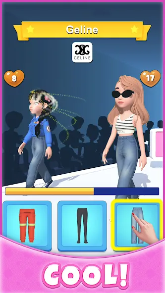 Catwalk Battle - Dress up! (Кэтволк Баттл) [МОД Mega Pack] Screenshot 5