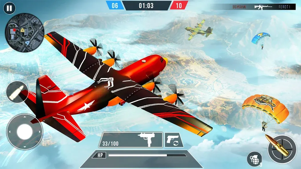 FPS Commando Terrorist Strike (ФПС Коммандос Террористический Удар) [МОД Бесконечные деньги] Screenshot 1