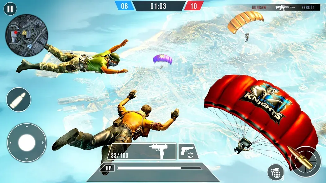 FPS Commando Terrorist Strike (ФПС Коммандос Террористический Удар) [МОД Бесконечные деньги] Screenshot 5