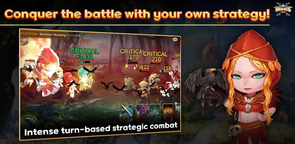 X Heroes: NFT War (Икс Хероес) [МОД Unlocked] Screenshot 1