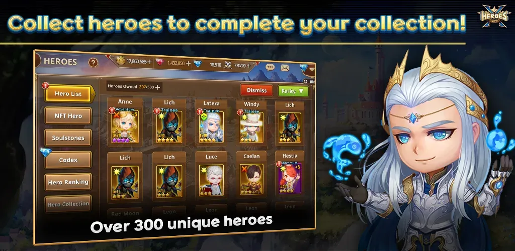 X Heroes: NFT War (Икс Хероес) [МОД Unlocked] Screenshot 2