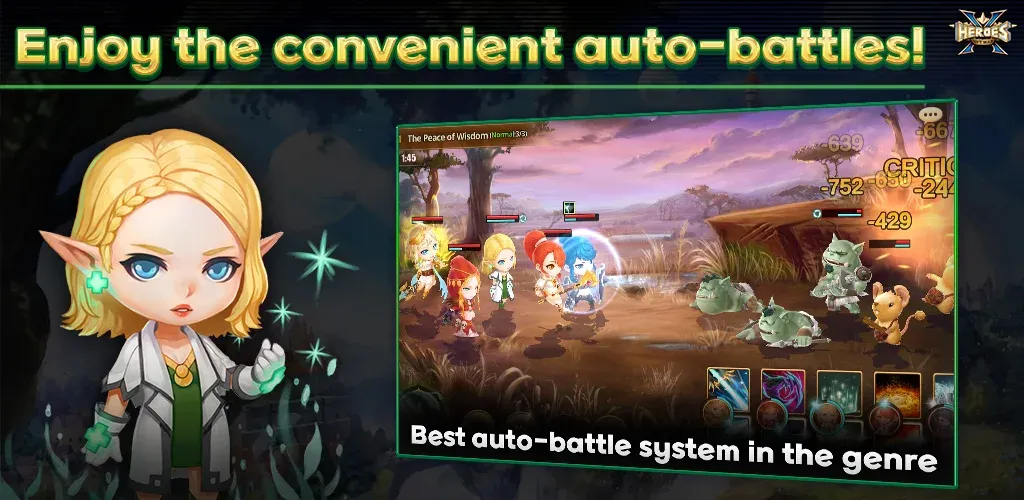 X Heroes: NFT War (Икс Хероес) [МОД Unlocked] Screenshot 4