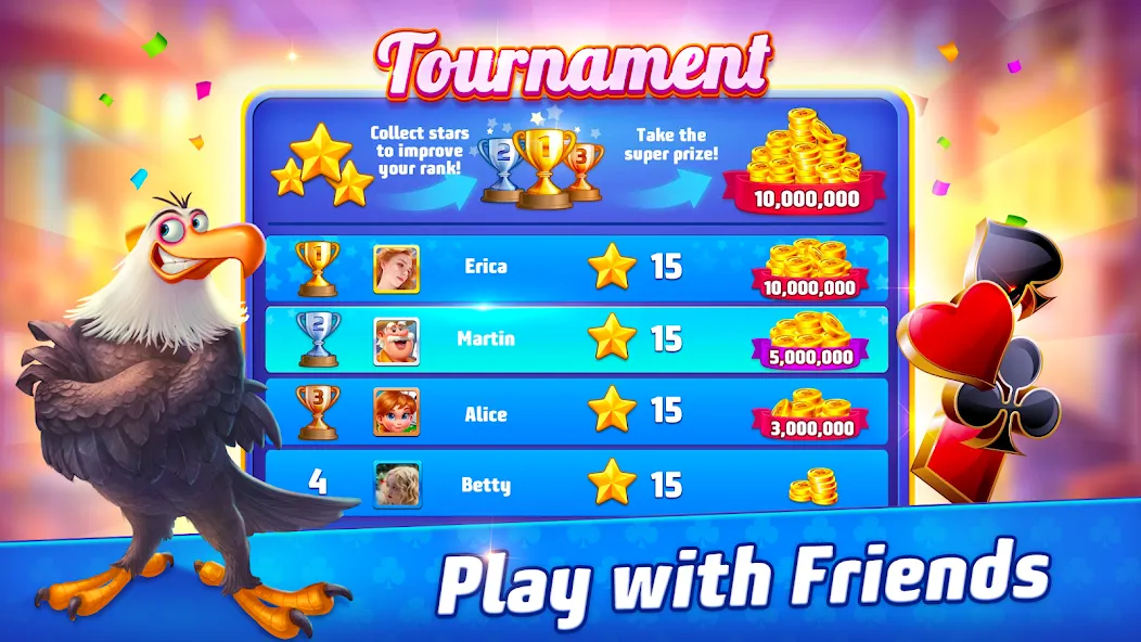 Solitaire TriPeaks Journey (Солитер ТриПикс Джорни) [МОД Все открыто] Screenshot 3