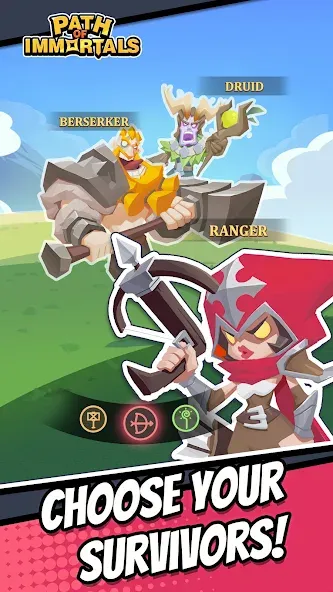 Path of Immortals: Survivor (Паф оф Имморталс) [МОД Бесконечные монеты] Screenshot 3
