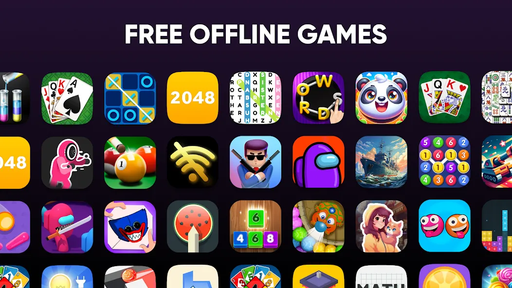Offline Games - No WiFi - Fun [МОД Unlocked] Screenshot 1