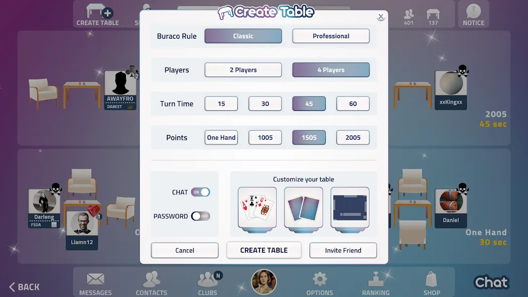 Buraco Plus (Бурако Плюс) [МОД Все открыто] Screenshot 3