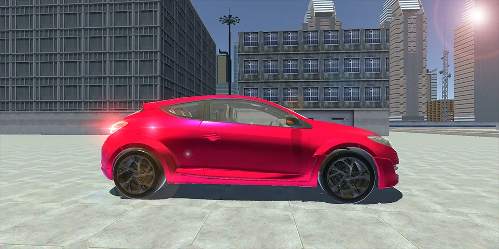 Megane Drift Simulator (Мегане Дрифт Симулятор) [МОД Меню] Screenshot 3