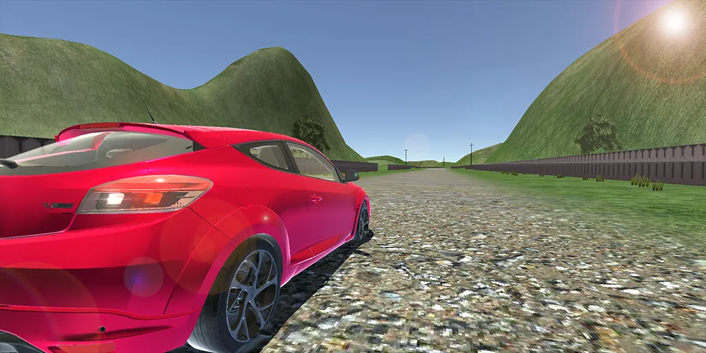 Megane Drift Simulator (Мегане Дрифт Симулятор) [МОД Меню] Screenshot 5