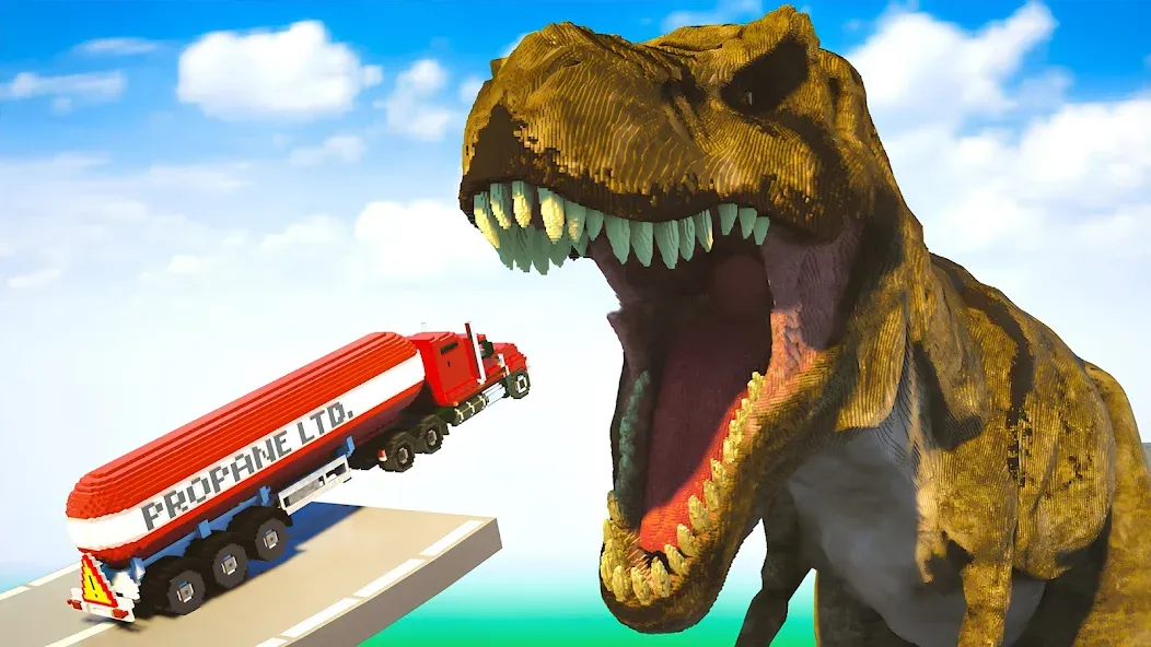 Stunt Car Crash (Стант Кар Краш) [МОД Menu] Screenshot 1