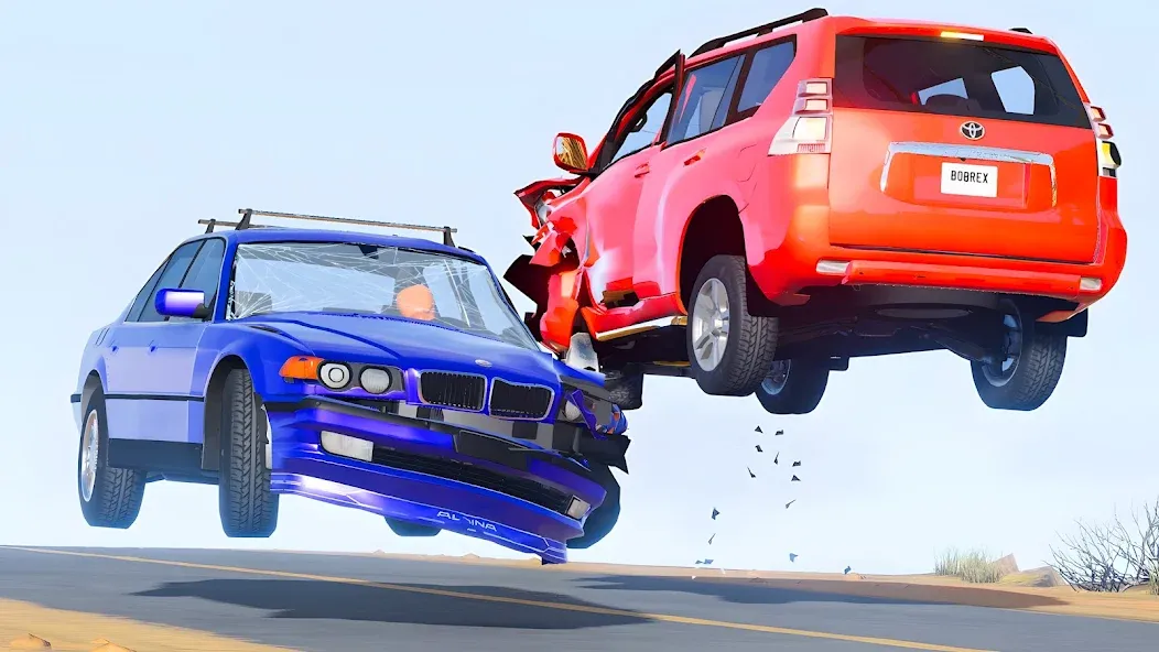Stunt Car Crash (Стант Кар Краш) [МОД Menu] Screenshot 3