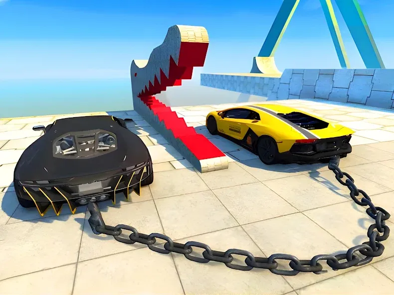 Stunt Car Crash (Стант Кар Краш) [МОД Menu] Screenshot 5