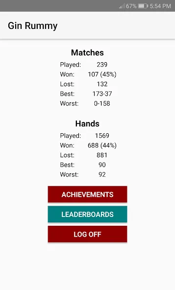 Gin Rummy (Джин Рамми) [МОД Бесконечные деньги] Screenshot 4