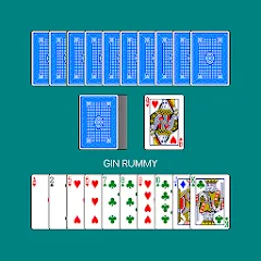Взломанная Gin Rummy (Джин Рамми)  [МОД Бесконечные деньги]