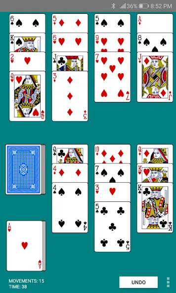 Golf Solitaire (Гольф солитер) [МОД Бесконечные деньги] Screenshot 2