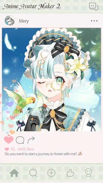 Anime Avatar Maker 2 (Аниме Аватар Мейкер 2) [МОД Mega Pack] Screenshot 2