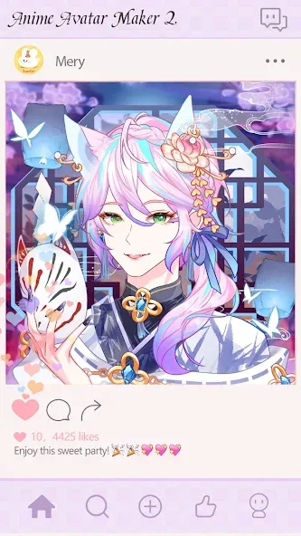 Anime Avatar Maker 2 (Аниме Аватар Мейкер 2) [МОД Mega Pack] Screenshot 5